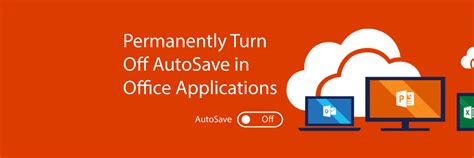 turn off autosave in office 365|Disable AutoSave permanently in Office 365 by Chris Menard.